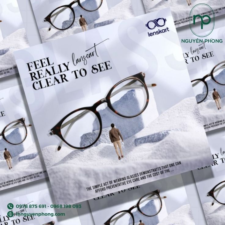 Quyển catalogue giới thiệu kính